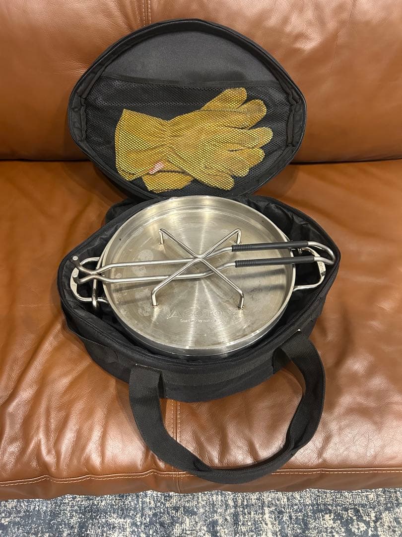 SOTO ステンレス ダッチオーブン 収納ケース付き