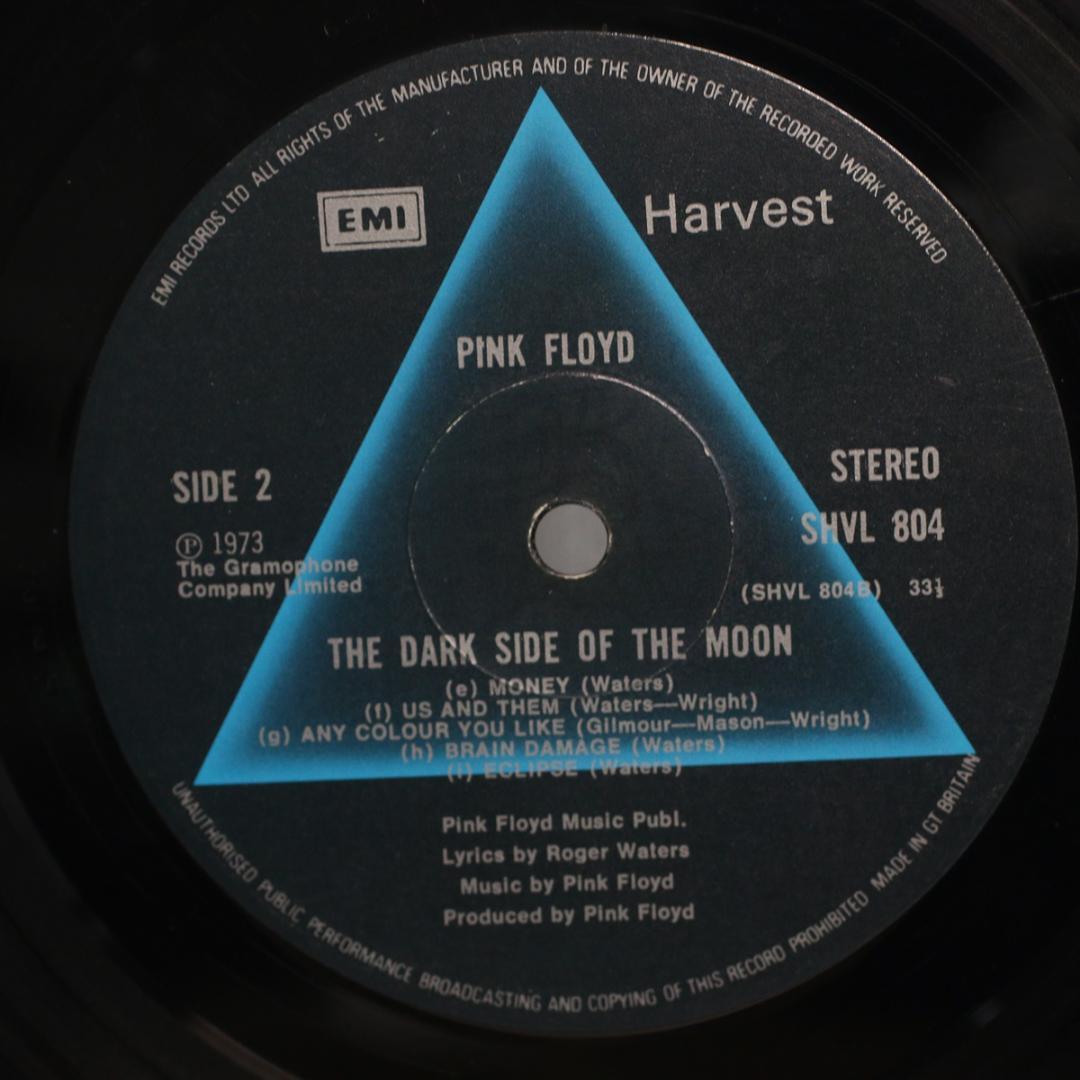 英LP Pink Floyd Dark Side Of The Moon UK盤