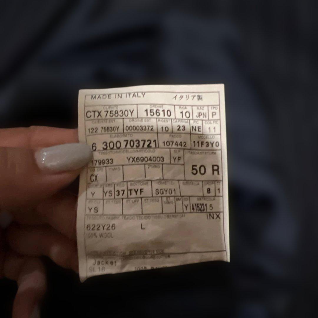 Yves Saint Laurent ストライプ ビジネススーツ パンツセット