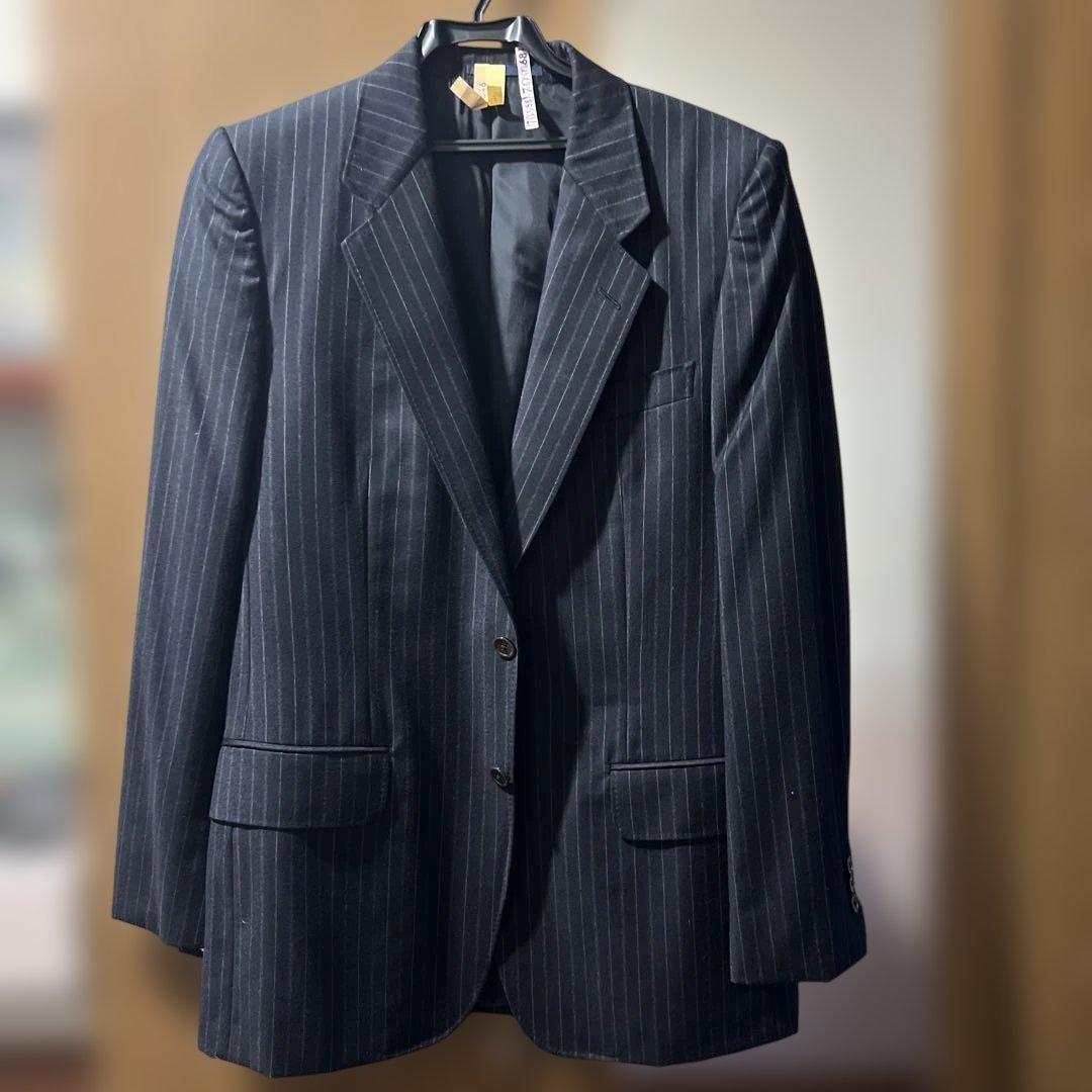 Yves Saint Laurent ストライプ ビジネススーツ パンツセット