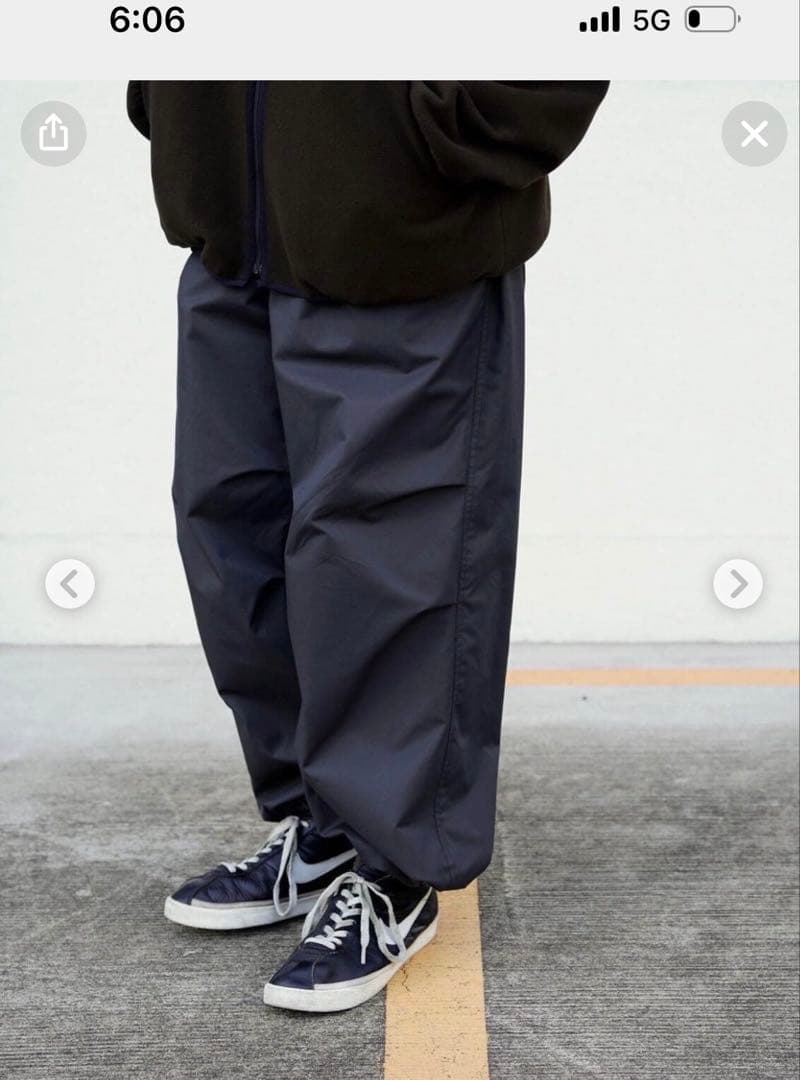 パンツ stein for 1ldk MILITARY OVER TROUSERS