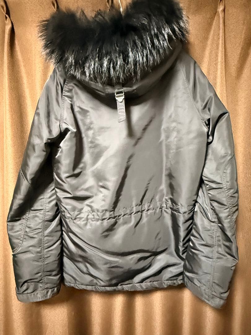 お洒落！WJK ミリタリージャケット ファー付き希少なXL!