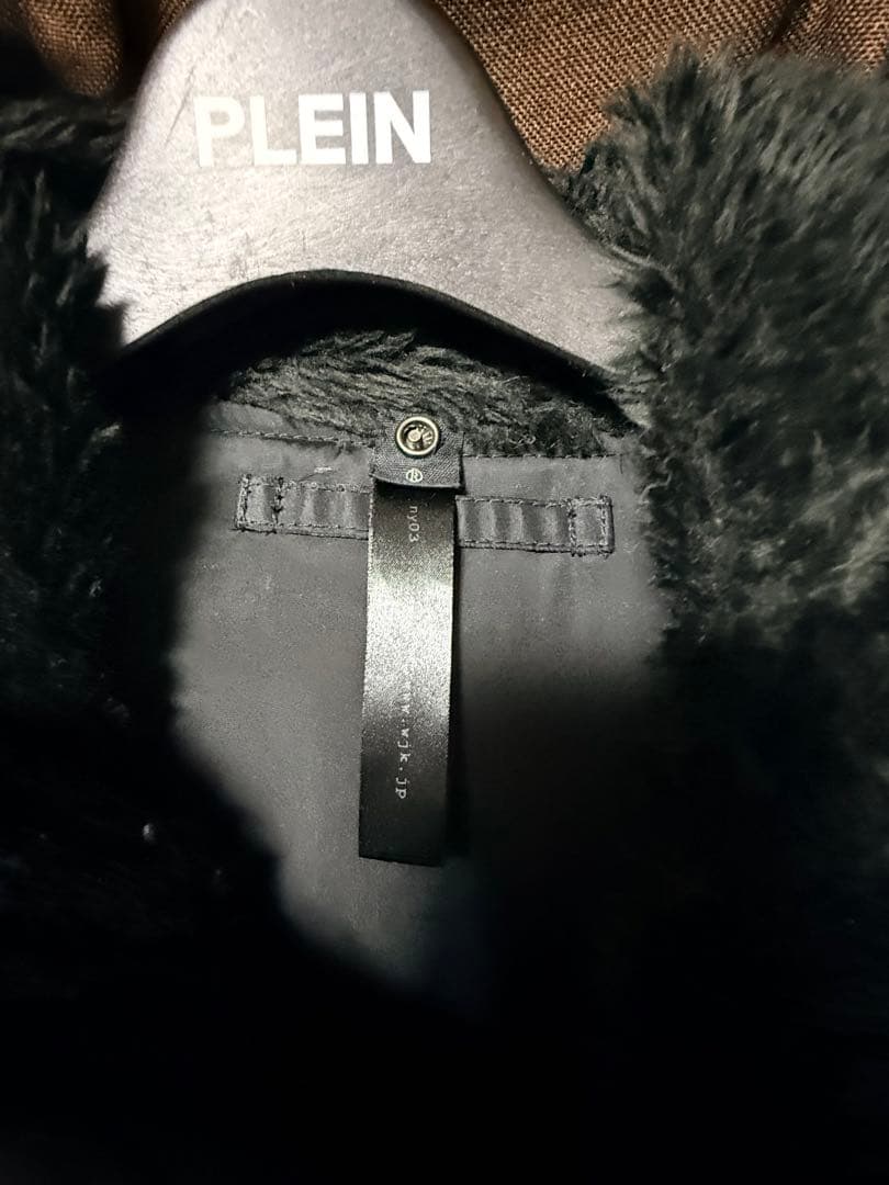 お洒落！WJK ミリタリージャケット ファー付き希少なXL!