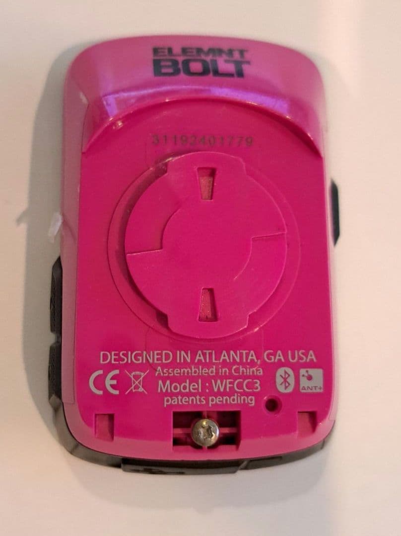 【限定色ピンク】Wahoo ELEMNT BOLT