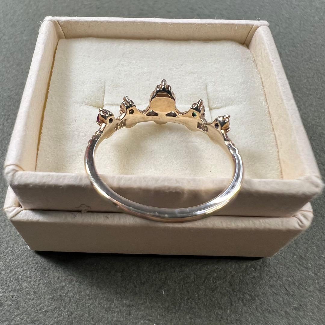 NOJESS k10YG ピンキーリング 5号