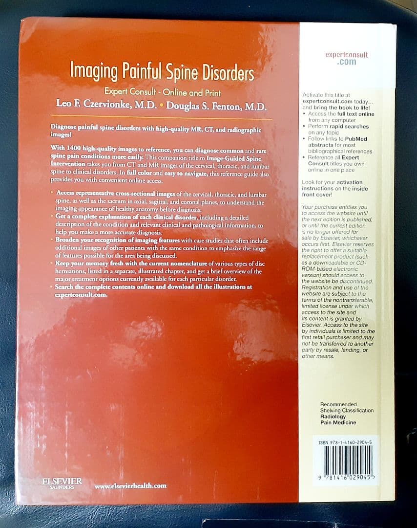 健康・医学 Imaging Painful Spine Disorders // 2011