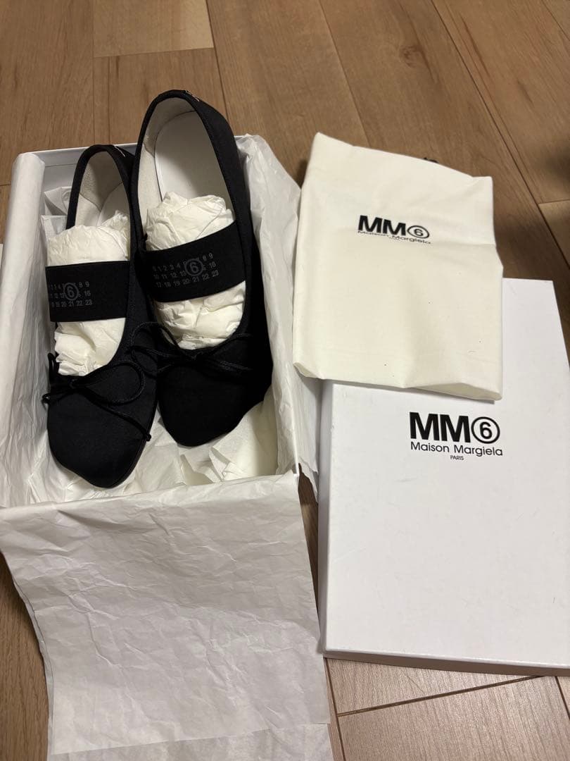 【新品】 MM6 メゾンマルジェラ バレエシューズ 38