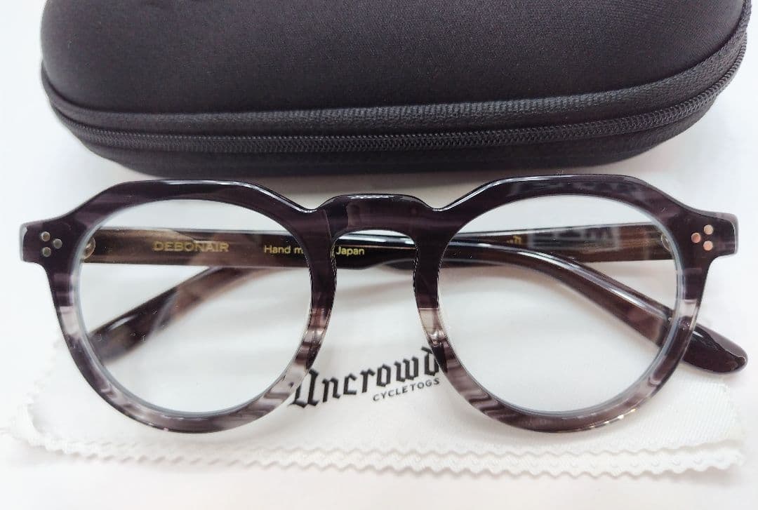 アンクラウドDEBONAIR/BLK-SASAフレーム×レンズ(調光GRY)