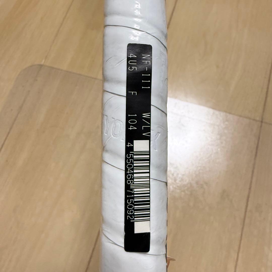 【新品】YONEX バドミントン ラケット ナノフレア 111 NF ケース付き