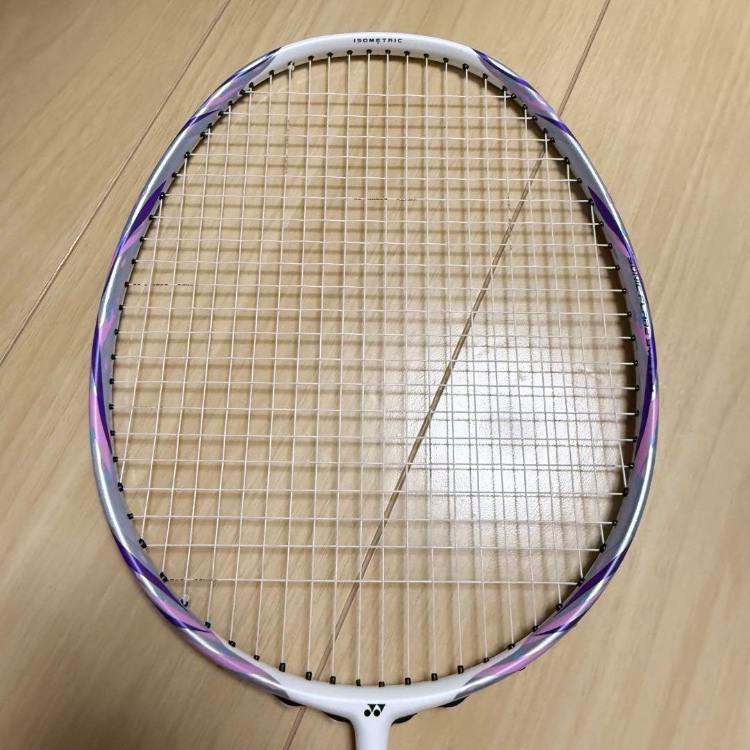 【新品】YONEX バドミントン ラケット ナノフレア 111 NF ケース付き