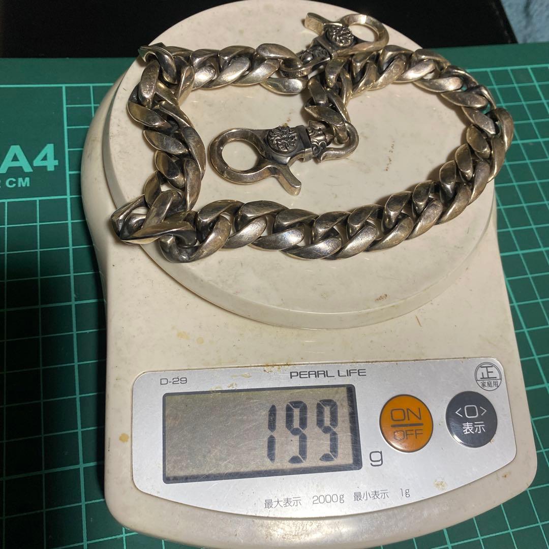 yate　ディールデザイン　喜平　ウォレットチェーン　925