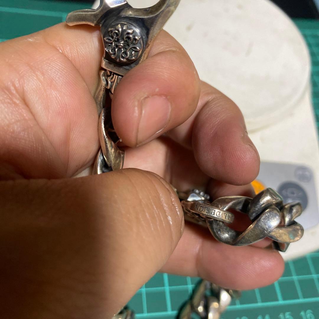 yate　ディールデザイン　喜平　ウォレットチェーン　925