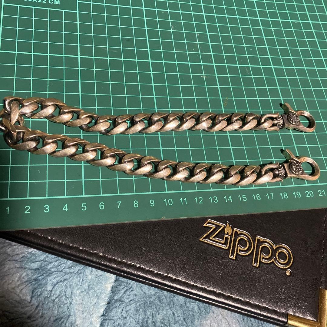 yate　ディールデザイン　喜平　ウォレットチェーン　925