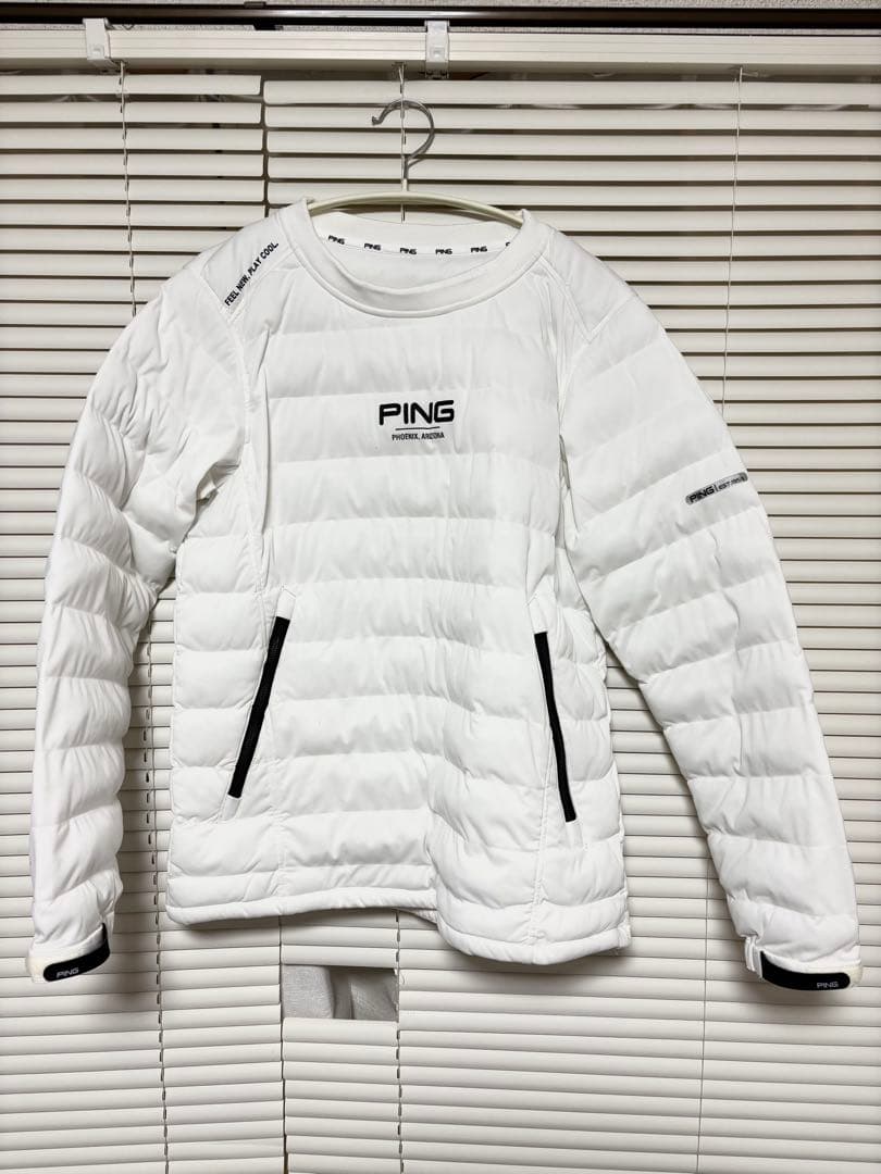 PING ホワイト ダウンジャケット
