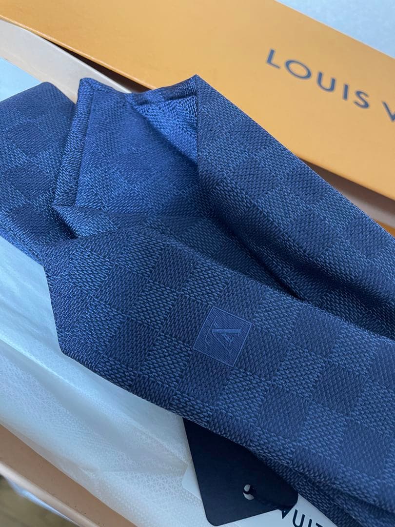 【未使用】LOUIS VUITTON クラヴァット・ダミエ クラシック