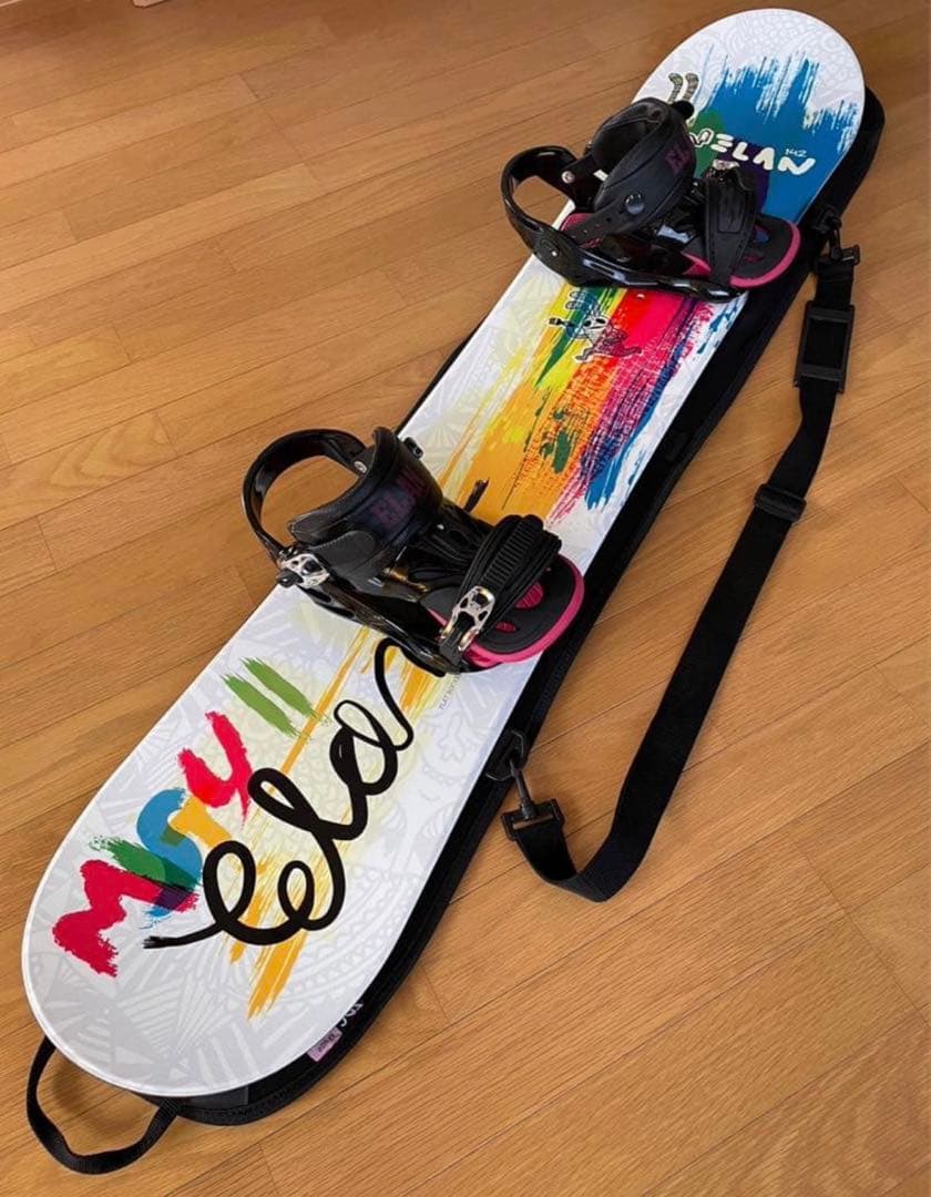 【初心者セット】Elan スノーボード カラフル バインディング ブーツ