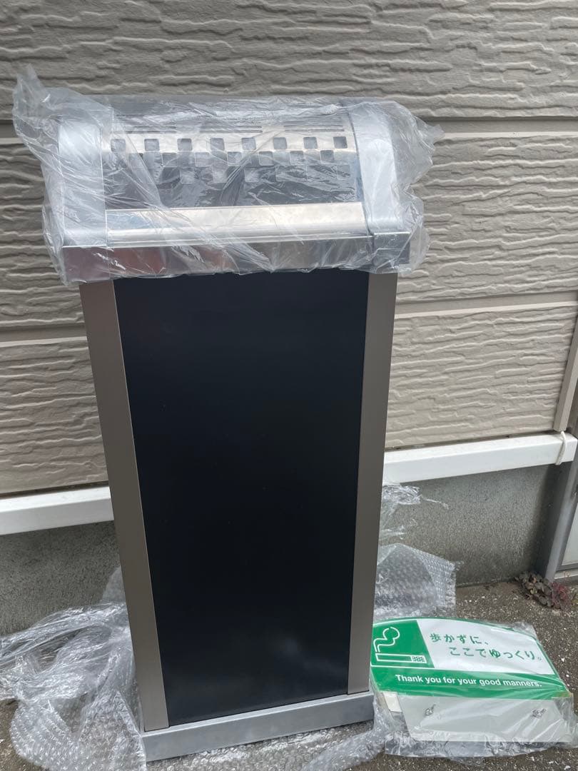 屋外用　灰皿スリムタイプ