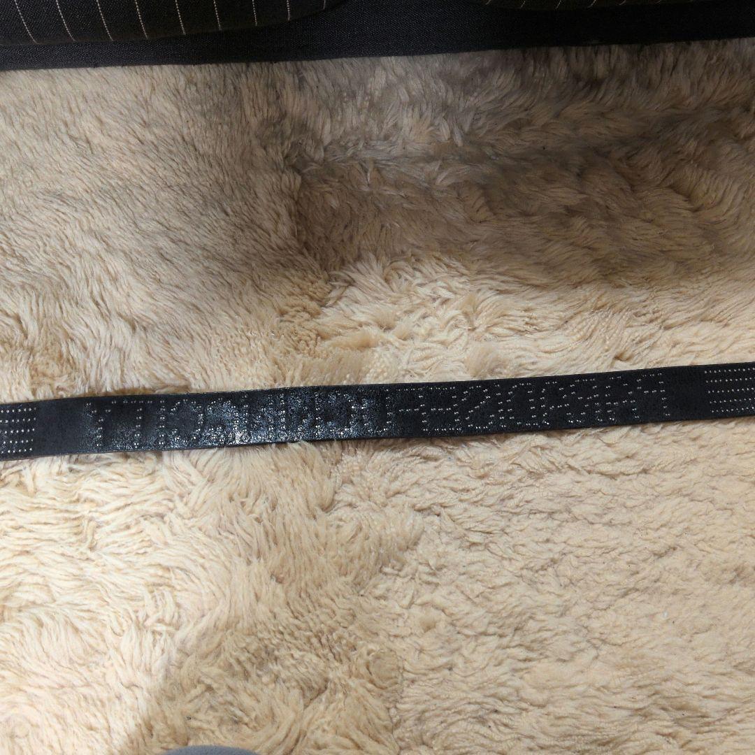 htc × ハイアンドシーク スタッズ レザーベルト 34インチ