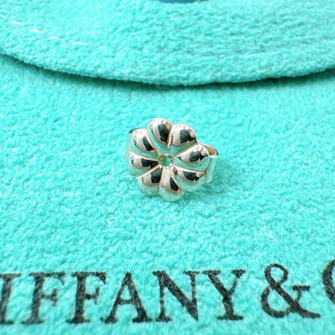 極美品 オールドティファニー バンブー スモール 片耳 ピアス シルバー925