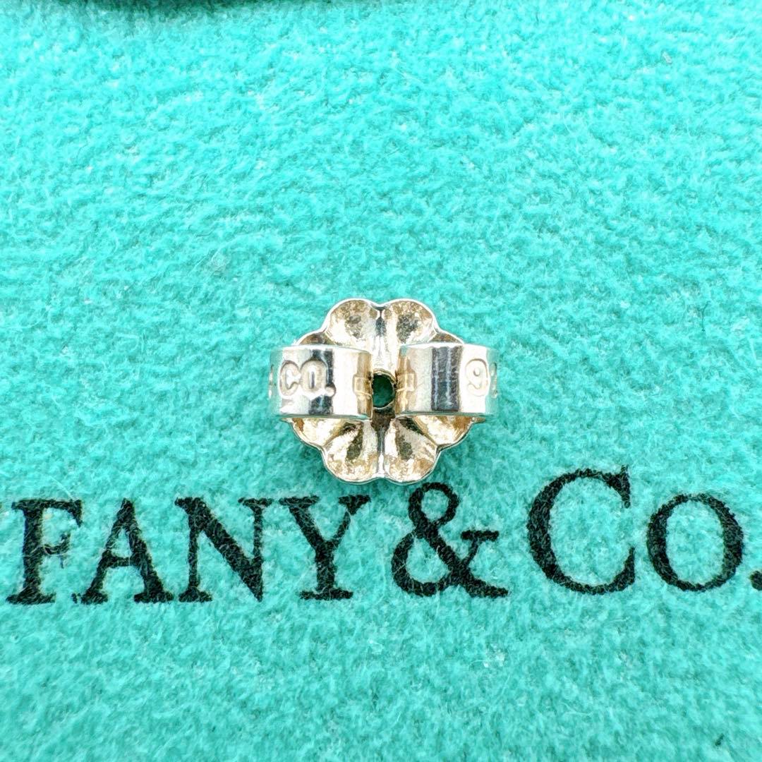 極美品 オールドティファニー バンブー スモール 片耳 ピアス シルバー925