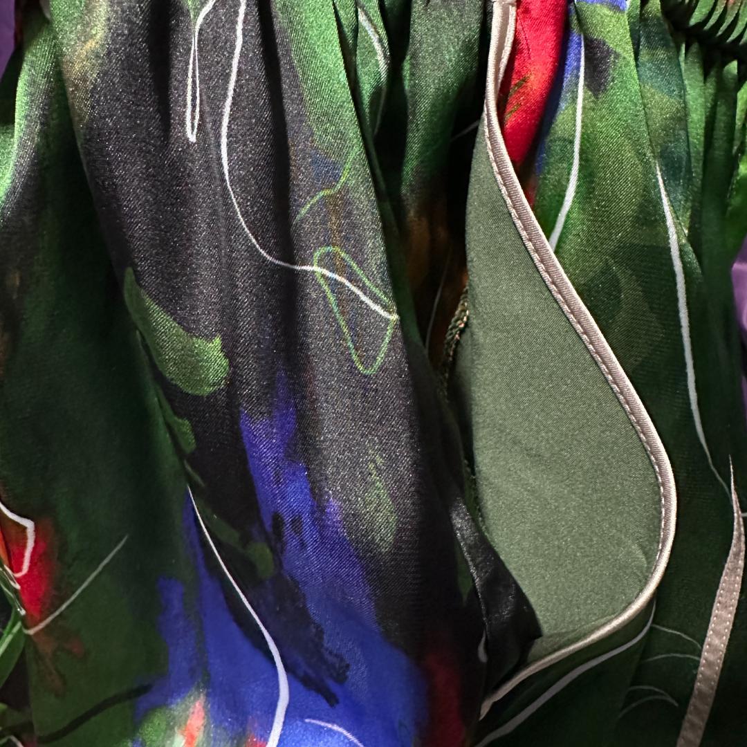 h*a様 OMMO　プリントパンツ　Ssize OK0054