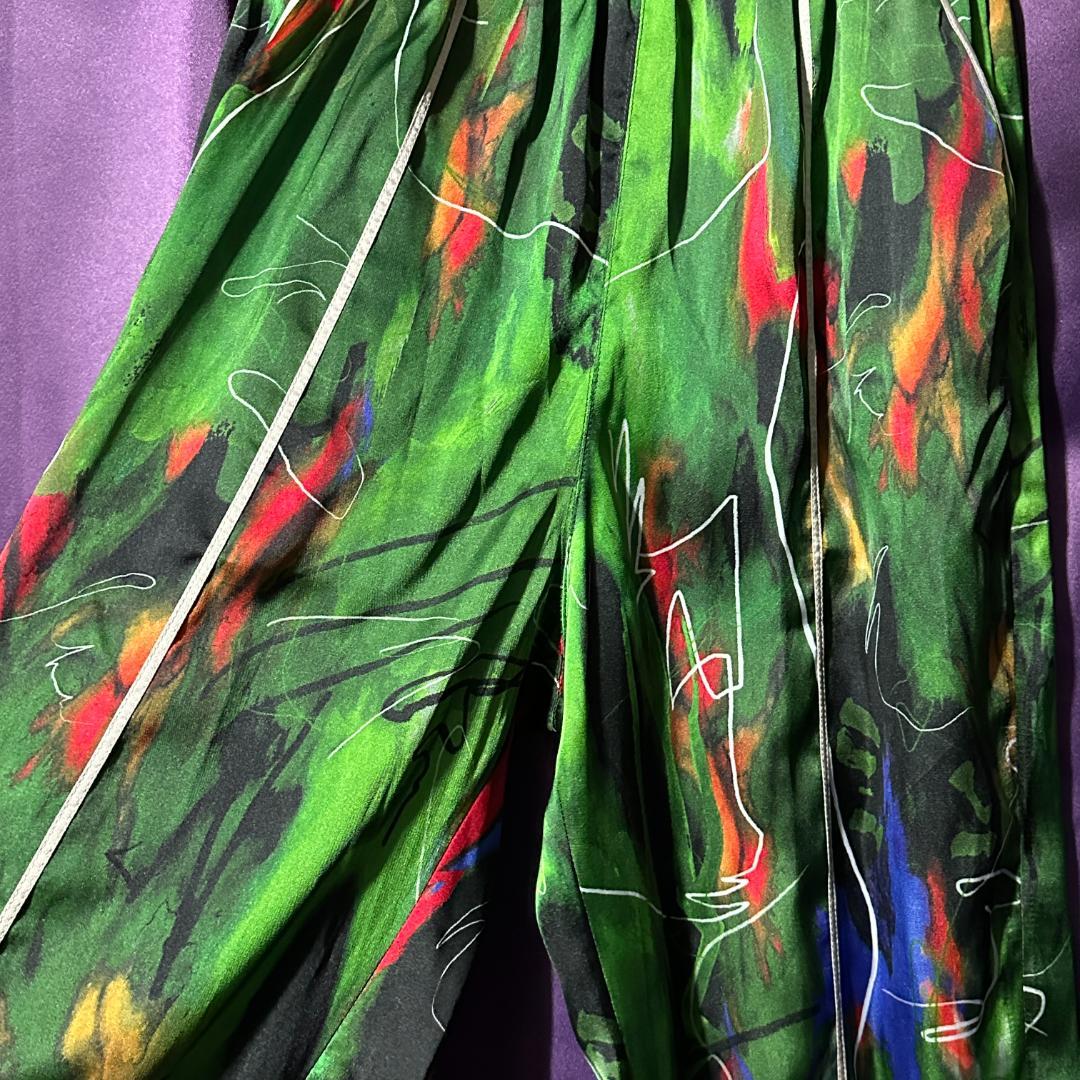 h*a様 OMMO　プリントパンツ　Ssize OK0054