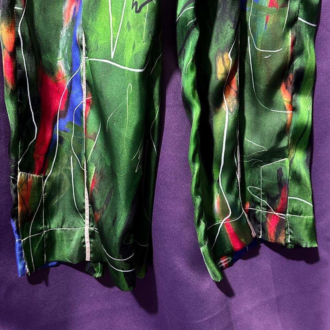 h*a様 OMMO　プリントパンツ　Ssize OK0054