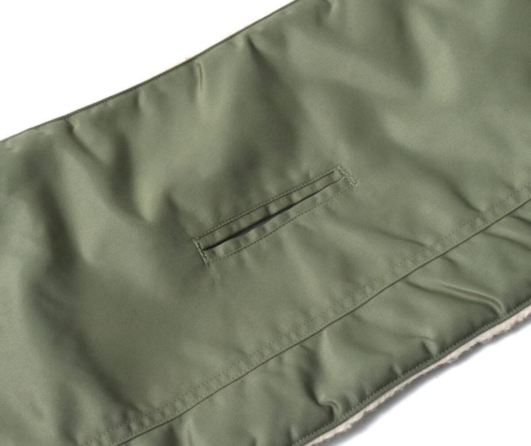 新品 SOFTHYPHEN MA-1 STOLE GLOVE マフラー オリーブ