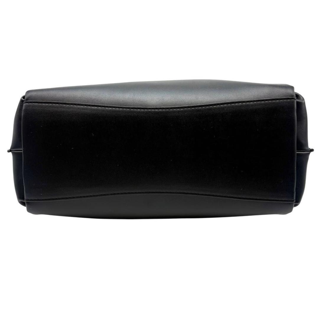 タグ付き未使用 ランバンオンブルー ルイーズ　トートバッグ　ブラック　ポーチ付き