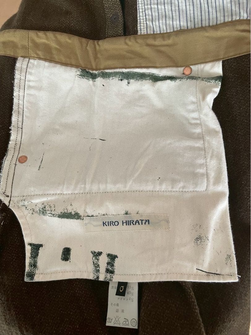 【KAPITAL】ツイード調 オーバーオールインワン（KIRO HIRATA）