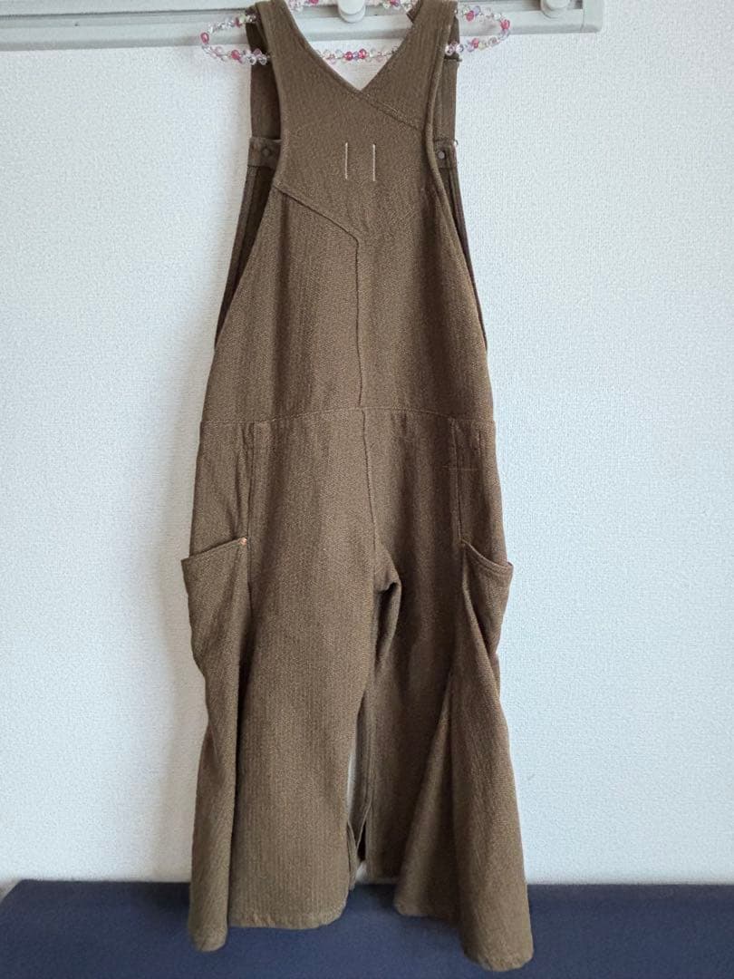 【KAPITAL】ツイード調 オーバーオールインワン（KIRO HIRATA）