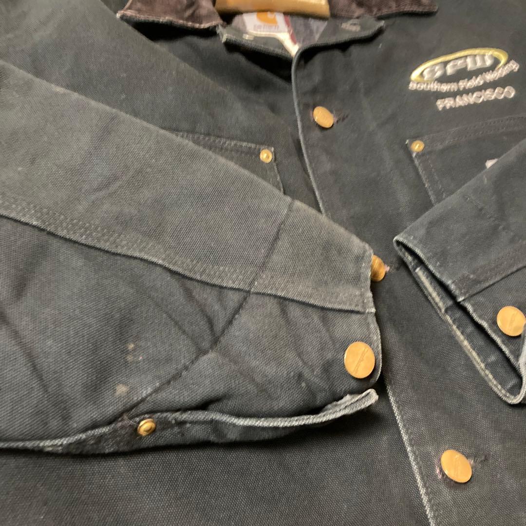 【美品】カーハート　ミシガン　チョアコート　ブラック