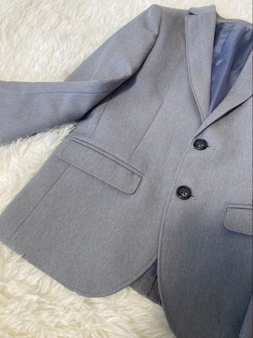 petit maim プティマイン スーツ 4点セット 120cm グレー