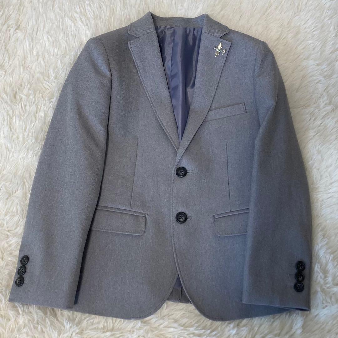 petit maim プティマイン スーツ 4点セット 120cm グレー