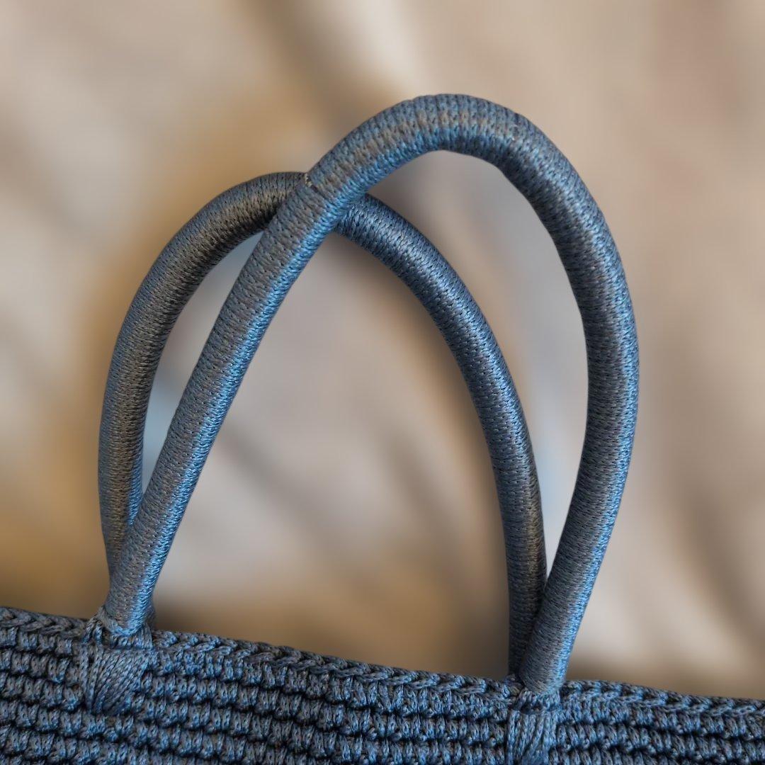 LUDLOW 鳥刺繍 トートバッグ　青い鳥刺繍