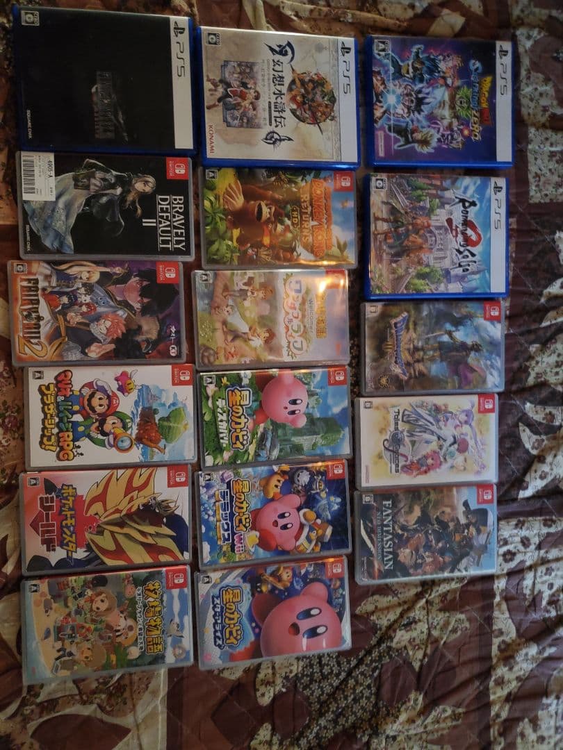 Nintendo Switch ps5ソフト まとめ売り