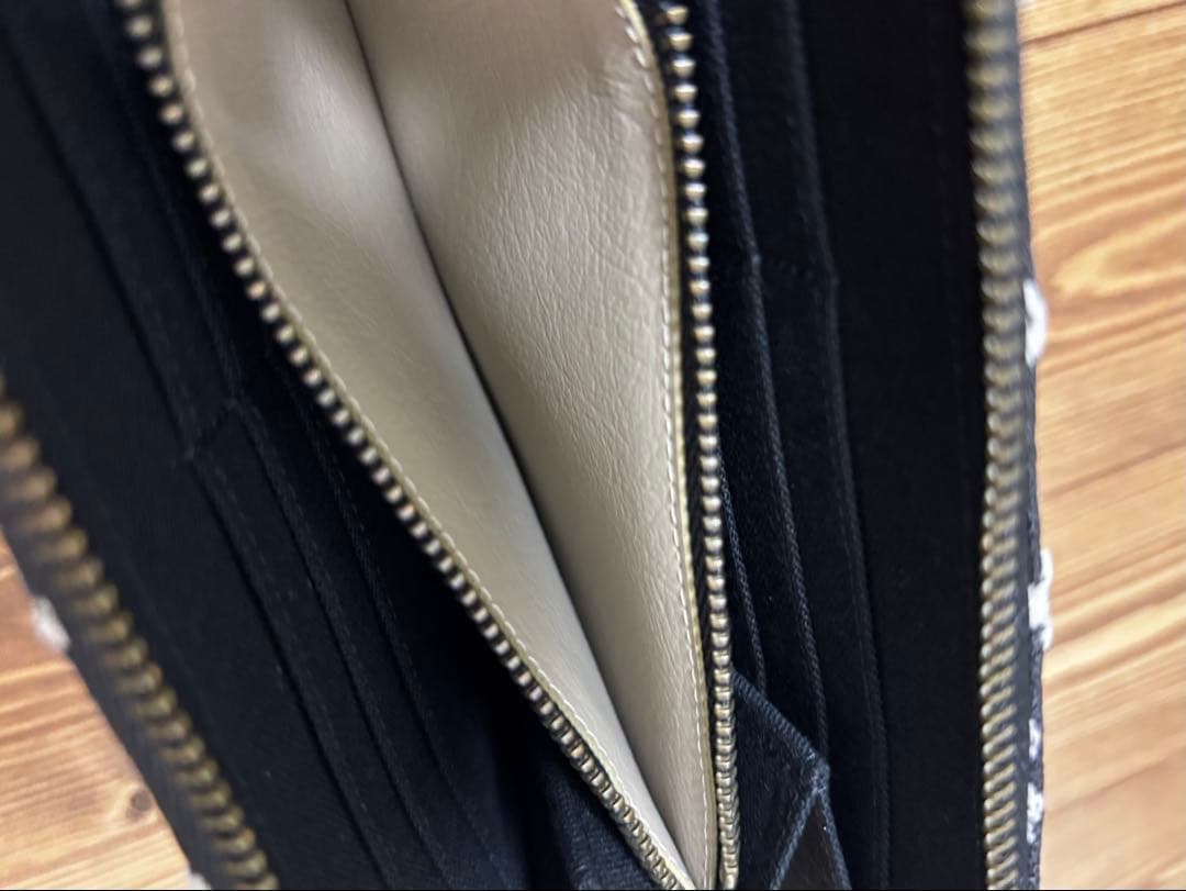 ミナペルホネン forest tile ハンドメイド 長財布