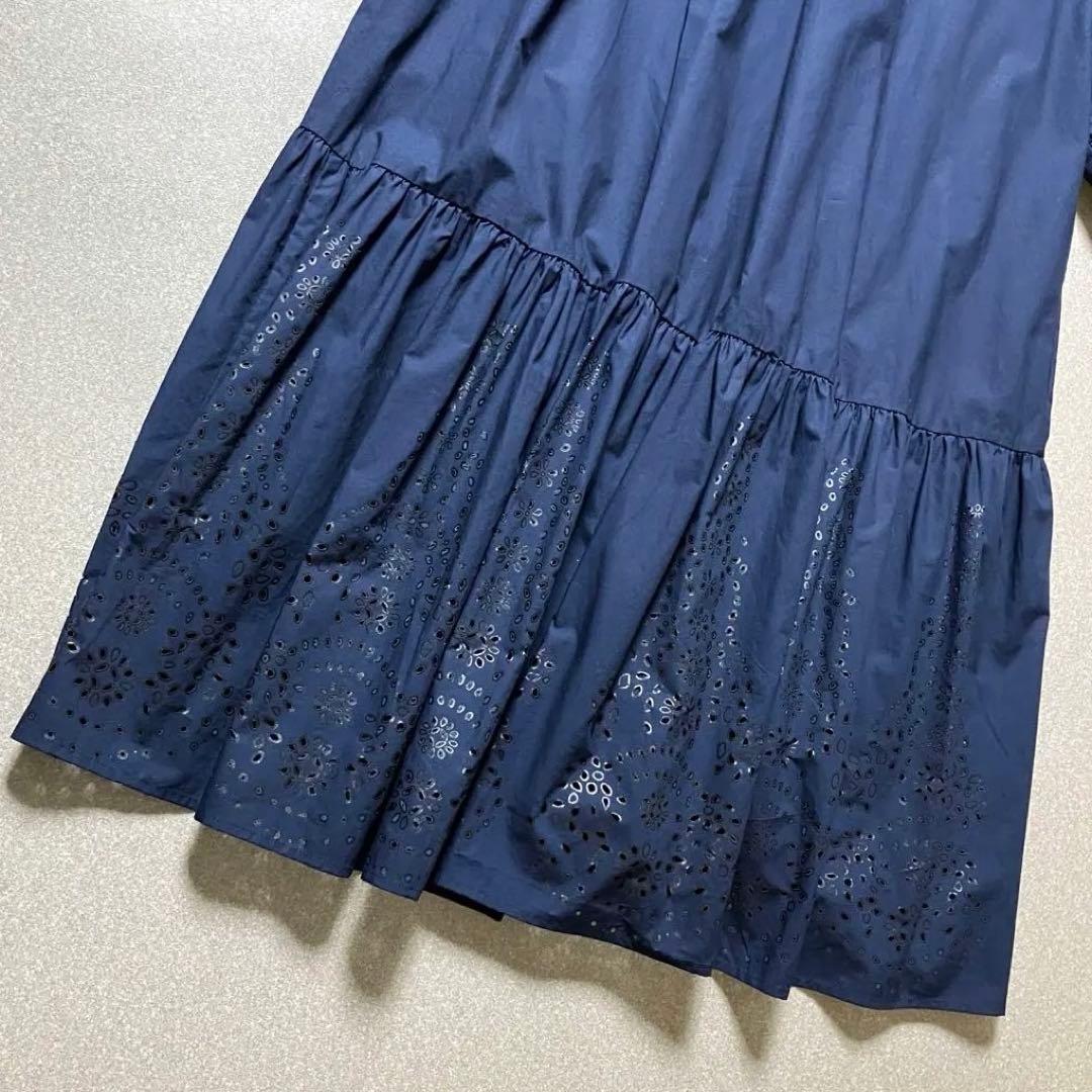 【美品✨近年】ロンハーマン オパールドレス ワンピース カットワーク マキシ丈