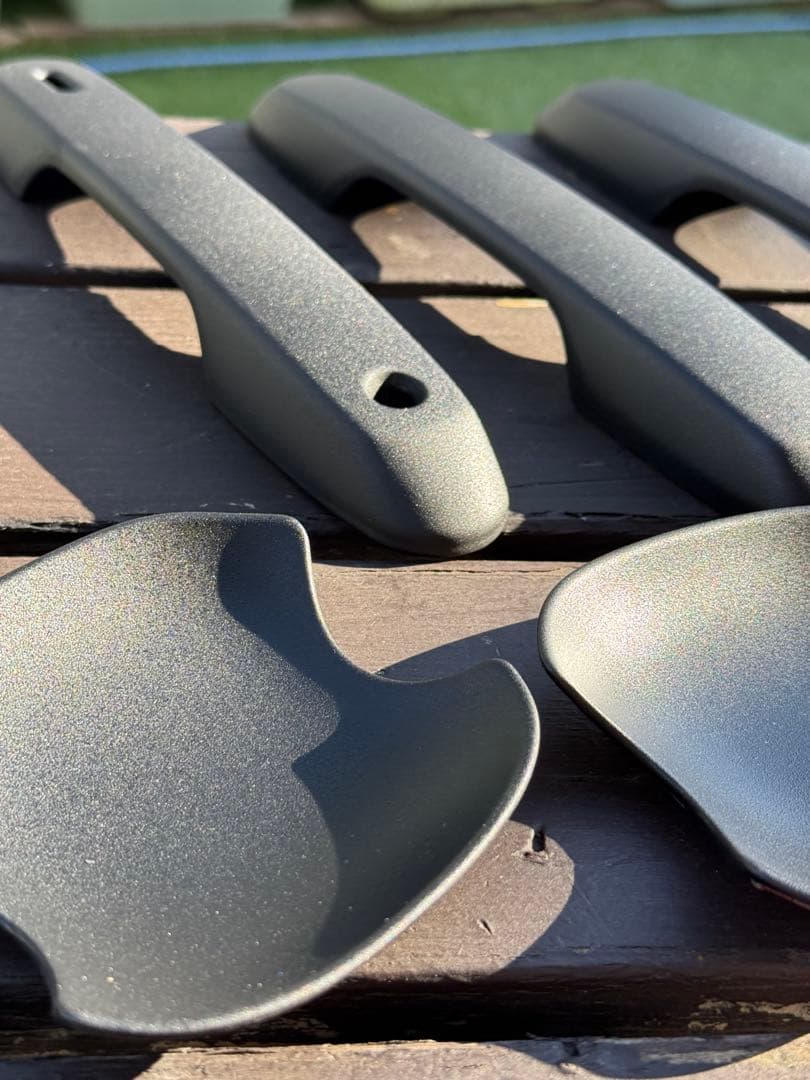 rav4 ドアハンドルプロテクター　ドアハンドルカバー　ラプターライナー塗装