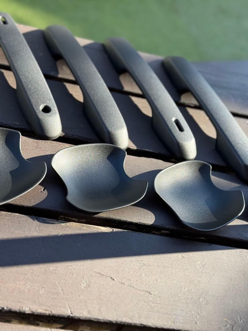 rav4 ドアハンドルプロテクター　ドアハンドルカバー　ラプターライナー塗装