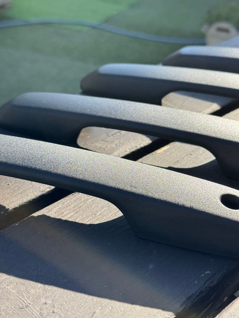 rav4 ドアハンドルプロテクター　ドアハンドルカバー　ラプターライナー塗装