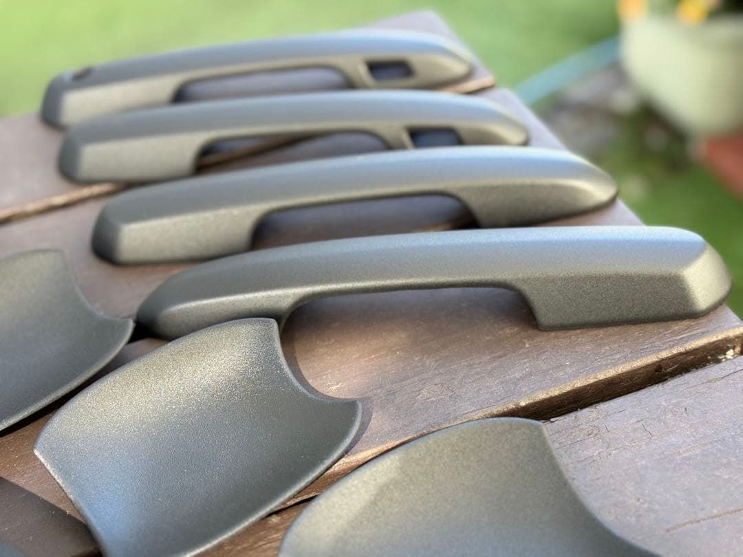 rav4 ドアハンドルプロテクター　ドアハンドルカバー　ラプターライナー塗装