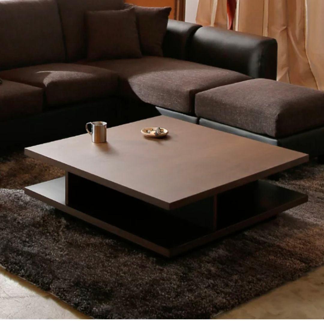 LOWYA（ロウヤ）ローテーブル　リビングテーブル　ウォルナット