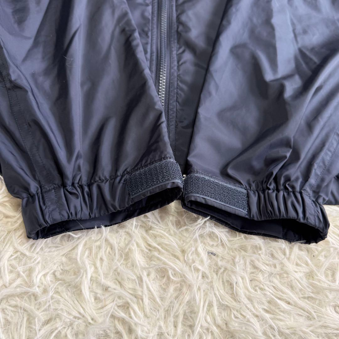 【ムータマリン】美品 ウィンドブレーカー ネイビー ワッペン XLサイズ メンズ