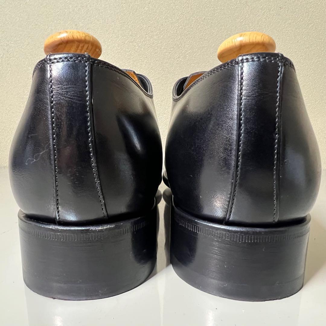 【数回使用程度】サントーニ シングルモンク ブラック 16486 サイズ8.5