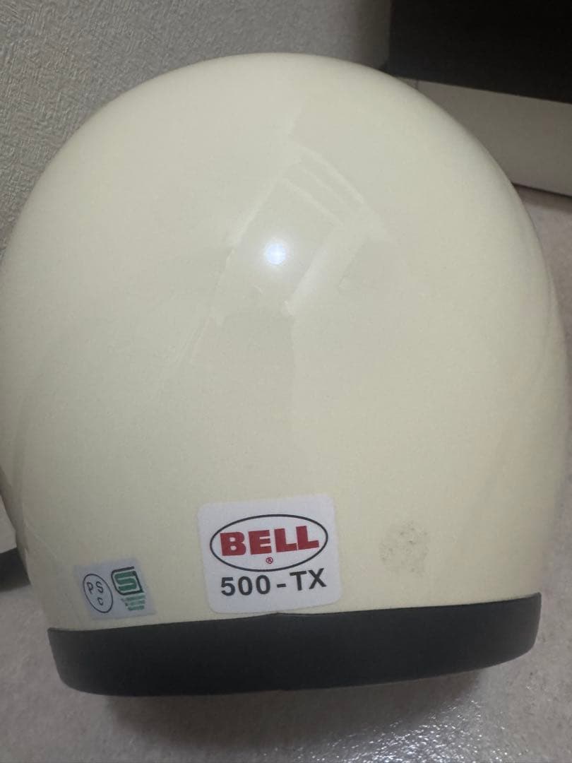 BELL 500-TX ジェットヘルメット アイボリー