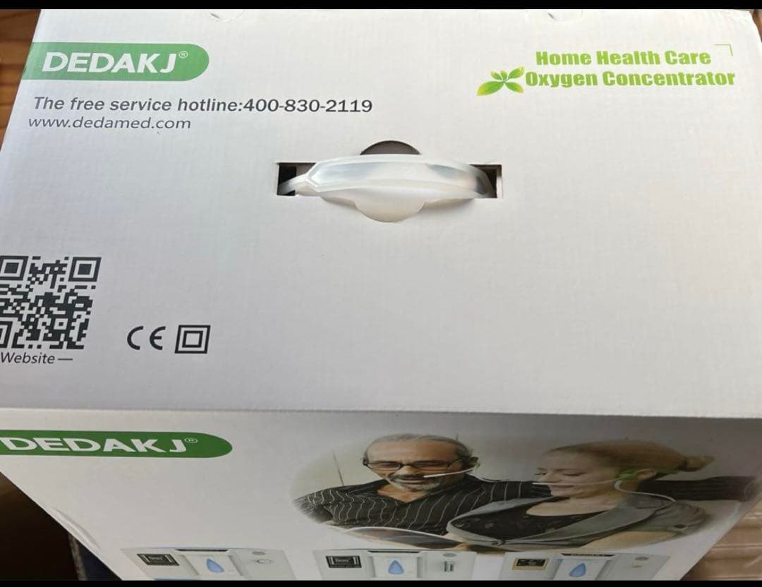 最終値下　新品未使用　DEDAKJ 酸素発生器　酸素マクス1個付