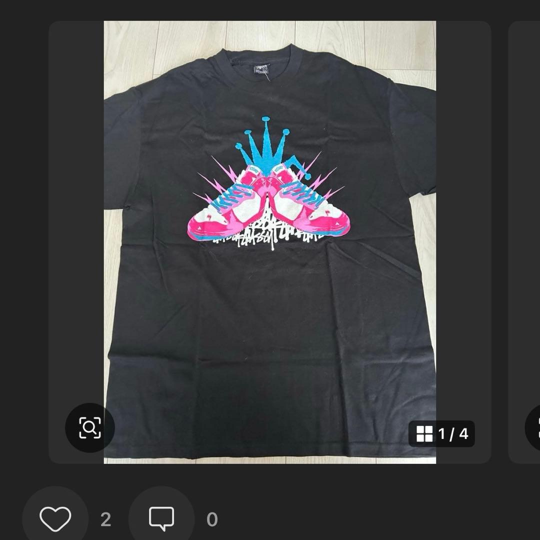 【ロー新品】STUSSY 3点Tシャツ