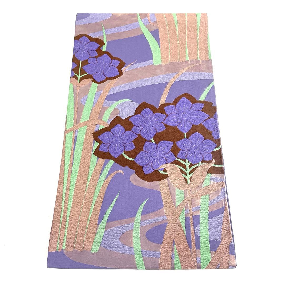 専用帯5098 ●辻村ジュサブロー 高級 正絹 六通 袋帯