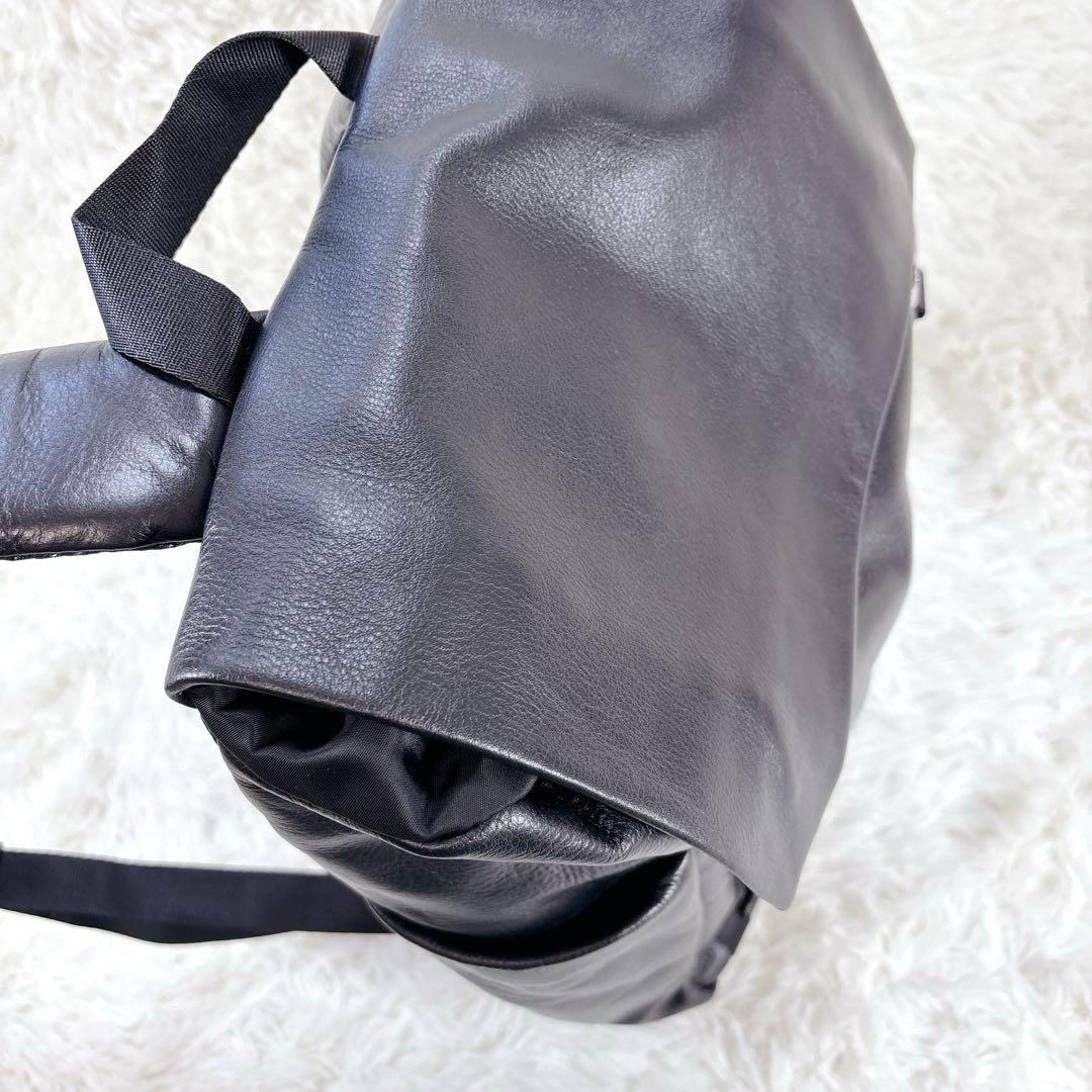 極美品✨CAMPER JADE リュック バックパック 本革 レザー ブラック